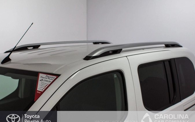 Toyota Proace City Verso cena 118900 przebieg: 74079, rok produkcji 2020 z Warszawa małe 191